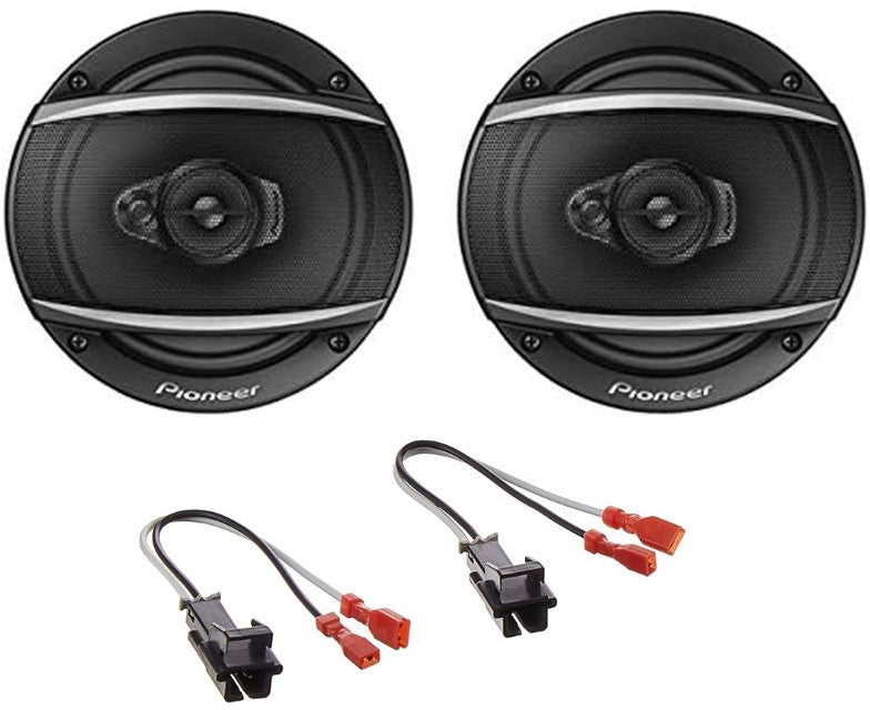 Pioneer TS-A1670F 6.5" Car Truck Front Rear or Door Speakers Harness Fit GM 06-16