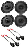 2 Pairs Pioneer TS-A1670F 6.5