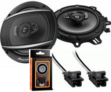 Charger l&#39;image dans la galerie, Pioneer TS-A1680F 6.5&quot; 350-Watt 4Way Speakers + Metra 72-4568 Speaker Harness for Selected General Motor Vehicles + Absolute Cell Phone Magnet