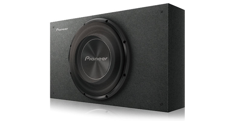 Pioneer TS-A3000LB 400W RMS A-Series 12" Shallow-Mount Loaded Sealed Truck Style Enclosure (Perfect for Behind and Underneath the Seat)