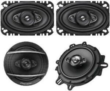 Charger l&#39;image dans la galerie, Pioneer TS-A4670F 210 W MAX 4&quot;X 6&quot; 4-Way Speakers &amp; TS-A1680F 350 W MAX 6.5&quot;