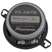 Charger l&#39;image dans la galerie, Pioneer TS-A878 3.5&quot; 2-Way A-Series Coaxial Car Speakers