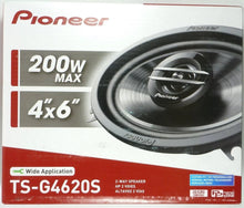 Charger l&#39;image dans la galerie, Pioneer TS-G4620S 400W Max (60W RMS) 4&quot; x 6&quot; G-Series 2-Way Coaxial Car Speakers