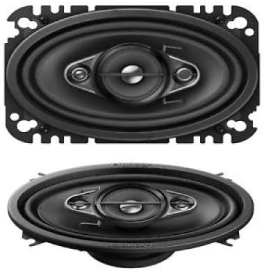 4 Pioneer TS-A4670F 4x6" 210 Watts Max 4-Way A Series Car Audio Coaxial Speaker