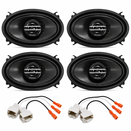 2 Pioneer TSG4620S 200W 2way 4