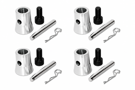 MR TRUSS TTHCC14-4KIT 4 Pack Universal Half Conical Connector Pack for Truss Junction Boxes