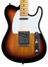 Load image into Gallery viewer, Tagima TW 55-SB-LF/WH Solid Poplar Tele Style Electric Guitar - Sunburst