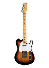 Load image into Gallery viewer, Tagima TW 55-SB-LF/WH Solid Poplar Tele Style Electric Guitar - Sunburst