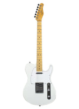 Load image into Gallery viewer, Tagima TW 55-OWH-LF/WH Electric Guitar - Olympic White