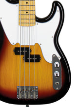Charger l'image dans la galerie, Tagima TW 66-SB-LF/WH Electric Bass Guitar - Sunburst