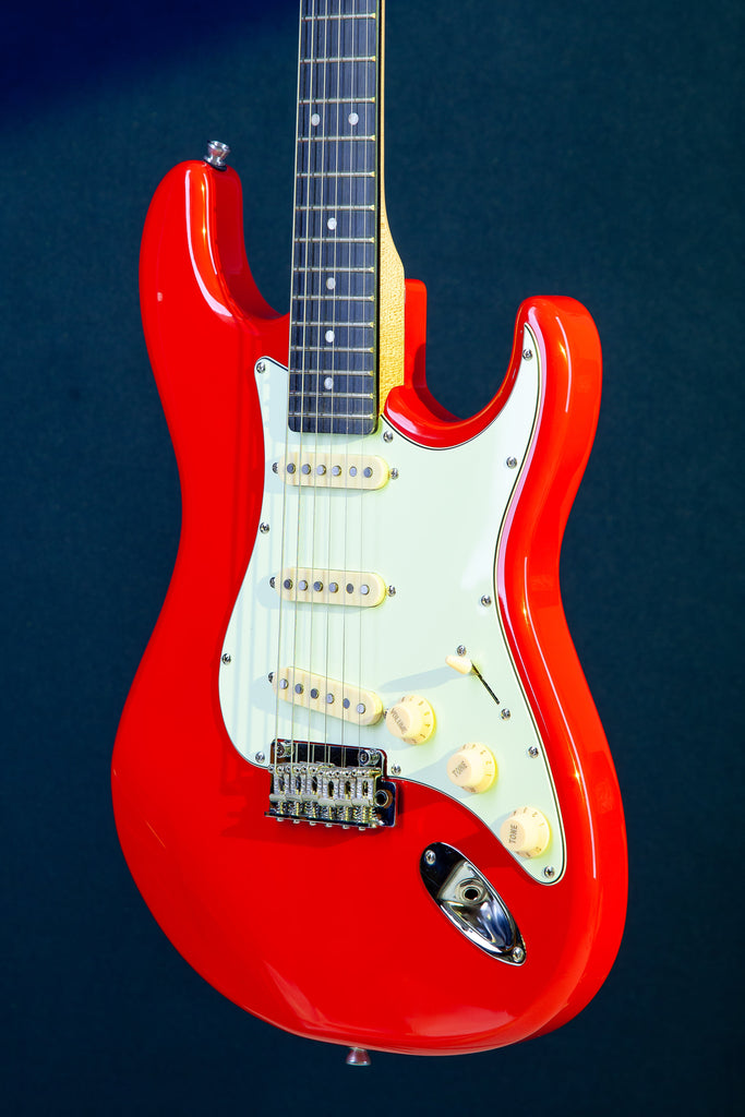 Tagima T 635 CLASSIC-MR-DF/MG Electric Guitar - Metallic Red