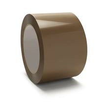 Load image into Gallery viewer, 6 XP Audio 144 Rolls Brown Packing Tape 3&quot; x 110 Yards Strong Heavy Duty Sealing Adhesive Tapes for Moving Packaging Shipping Office Storage