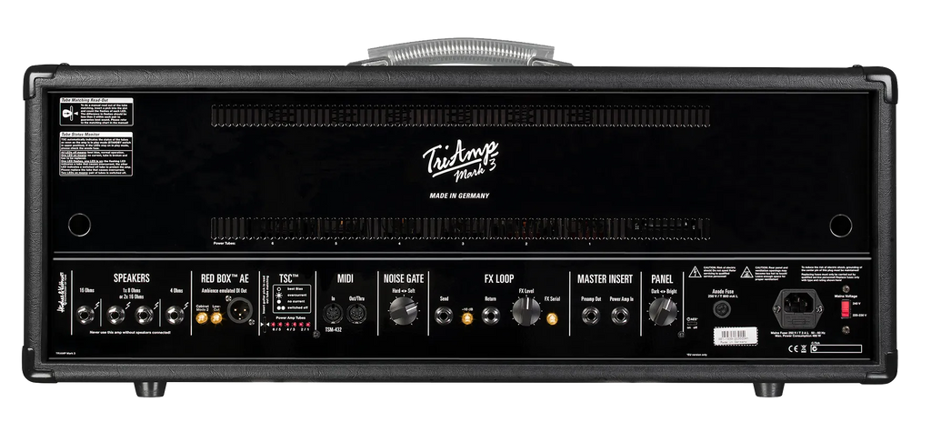 Hughes & Kettner TRIAMP3H TriAmp Mark 3 150-watt Dual 3-channel Programmable Tube Head