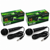 2 MR DJ MIC200 Karaoke Dynamic Vocal Wired Microphone