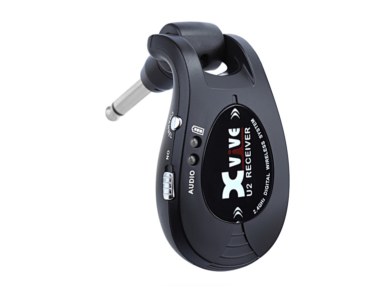 Xvive Audio U2 Digital Wireless System 2.4 GHz for Guitars - Black