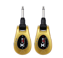 Load image into Gallery viewer, Xvive Audio U2 Digital Wireless System 2.4 GHz for Guitars - Gold