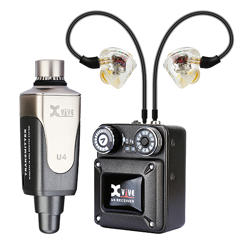 Xvive Audio U4T9 2.4 GHz Complete System + T9 In-Ears