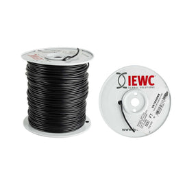 Install Bay US12500BK 12 GA US GPT All Copper Primary Wire Black - Coil of 500 Ft