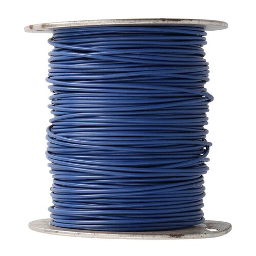 Install Bay US14500BL 14 GA US GPT All Copper Primary Wire Blue - Coil of 500 Ft