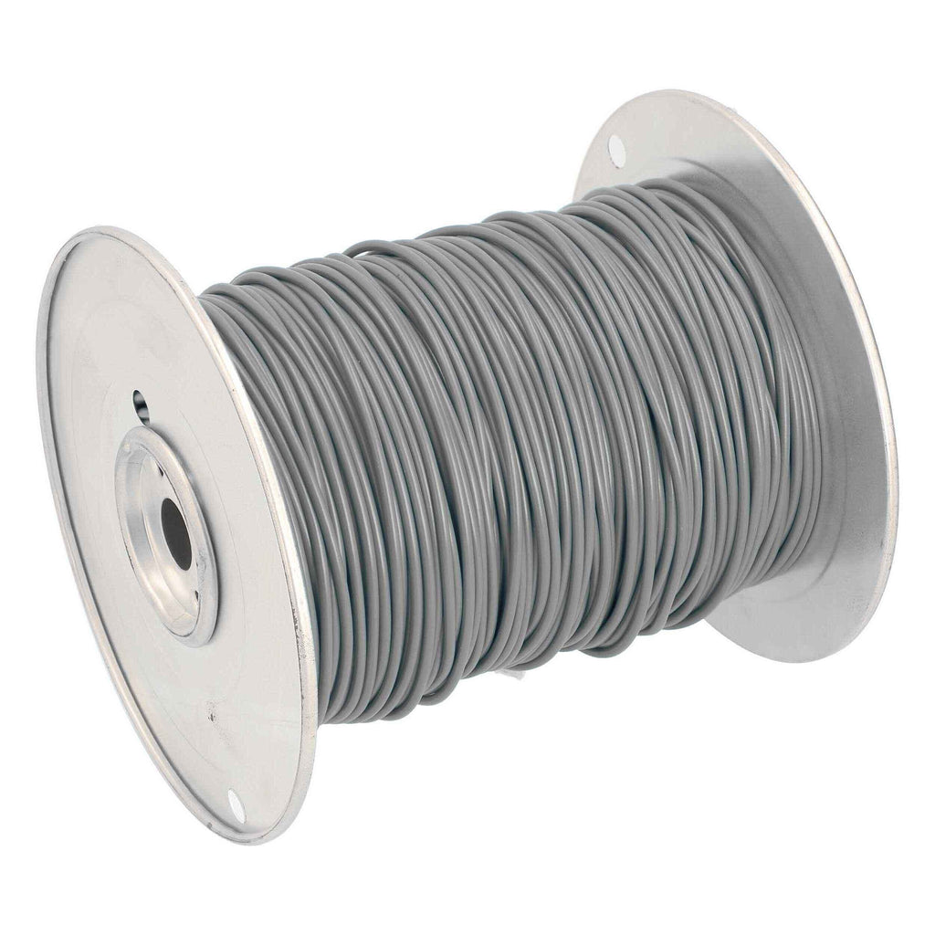 Install Bay US14500GY 14 GA US GPT All Copper Primary Wire Gray - Coil of 500 Ft