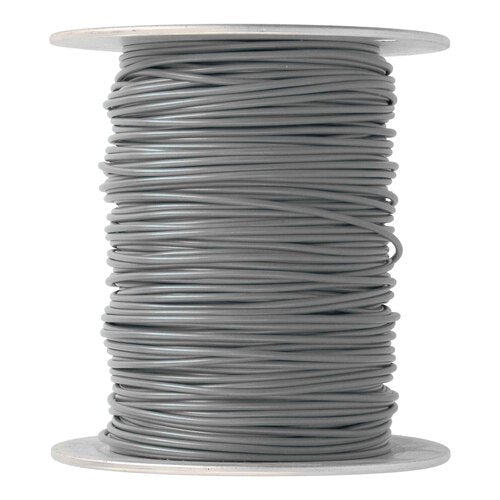Install Bay US14500GY 14 GA US GPT All Copper Primary Wire Gray - Coil of 500 Ft