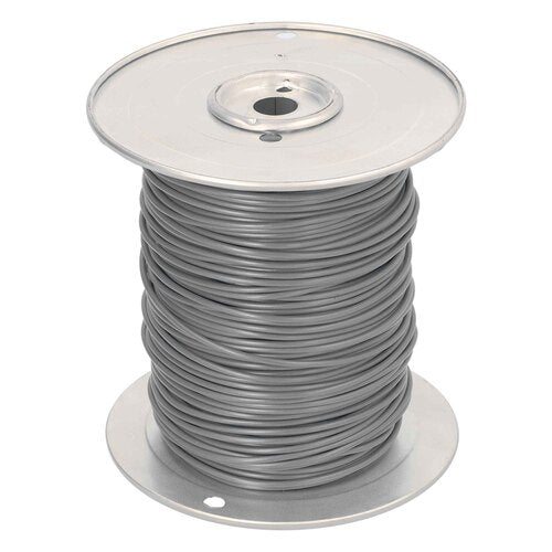 Install Bay US14500GY 14 GA US GPT All Copper Primary Wire Gray - Coil of 500 Ft
