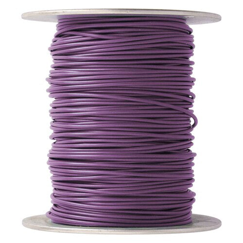 Install Bay US14500PL 14 GA US GPT All Copper Primary Wire Purple - Coil of 500 Ft