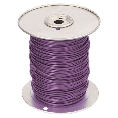 Install Bay US14500PL 14 GA US GPT All Copper Primary Wire Purple - Coil of 500 Ft