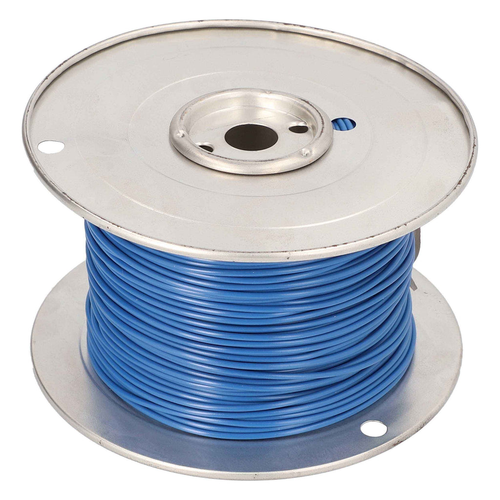 Install Bay US18500BL 18 GA US GPT All Copper Primary Wire Blue - Coil of 500 Ft