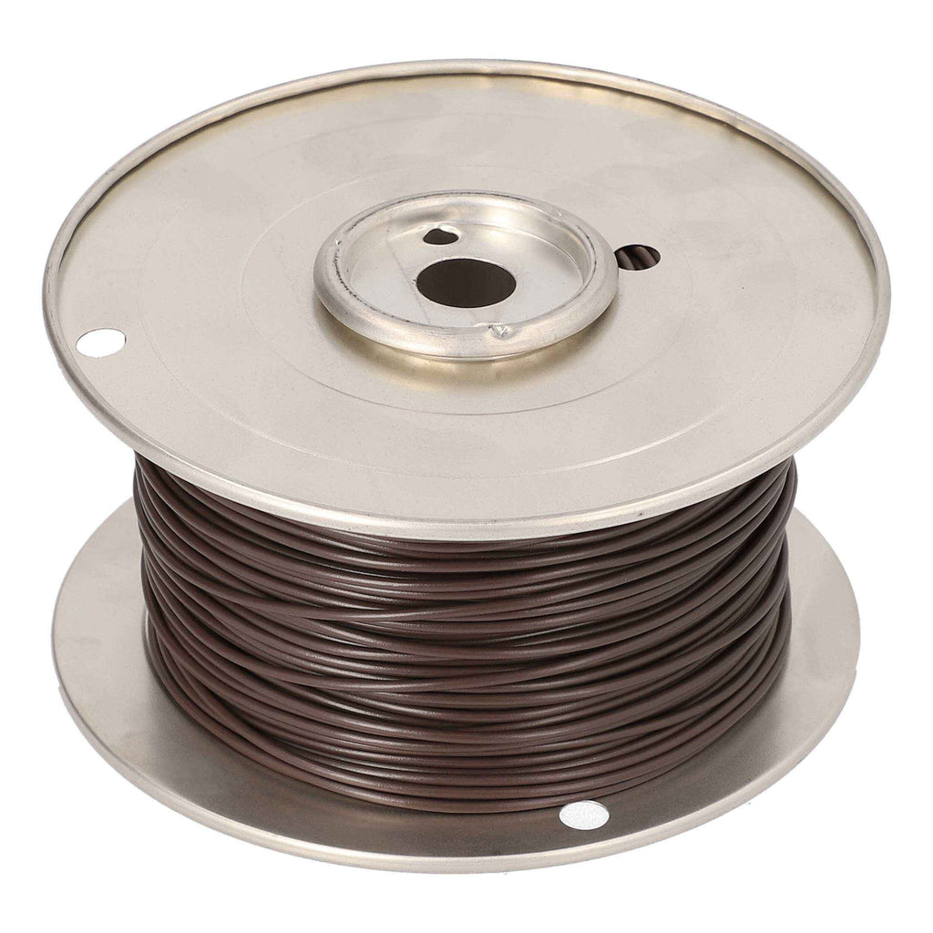 Install Bay US18500BR 18 GA US GPT All Copper Primary Wire Brown - Coil of 500 Ft