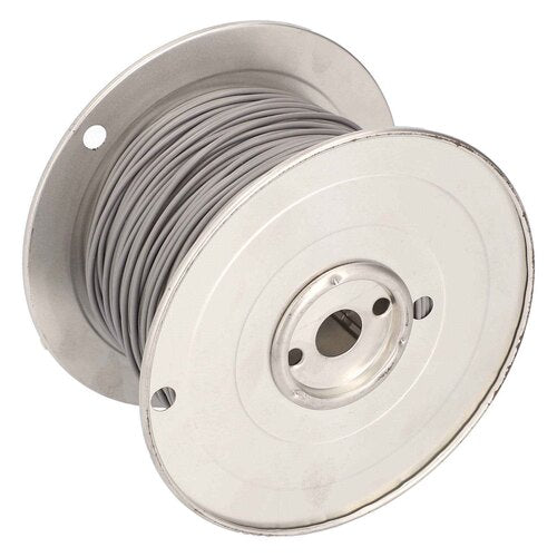 Install Bay US18500GY 18 GA US GPT All Copper Primary Wire Gray - Coil of 500 Ft