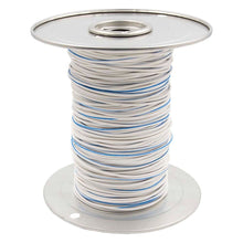 Load image into Gallery viewer, Install Bay US18500WBL 18 GA US GPT All Copper Primary Wire White w/Blue Trace