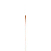 Load image into Gallery viewer, Install Bay US18500WBR 18 GA US GPT All Copper Primary Wire White w/Brown Trace