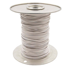Load image into Gallery viewer, Install Bay US18500WGY 18 GA US GPT All Copper Primary Wire White w/Gray Trace
