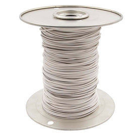 Install Bay US18500WGY 18 GA US GPT All Copper Primary Wire White w/Gray Trace