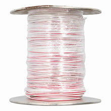 Load image into Gallery viewer, Install Bay US18500WRD 18 GA US GPT All Copper Primary Wire White w/Red Trace