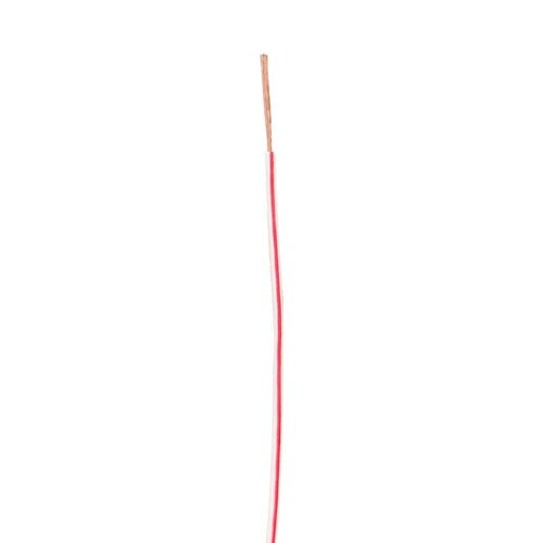 Install Bay US18500WRD 18 GA US GPT All Copper Primary Wire White w/Red Trace