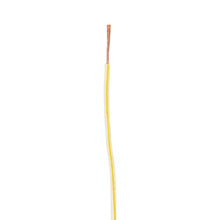 Charger l'image dans la galerie, Install Bay US18500WYL 18 GA US GPT All Copper Primary Wire White w/Yellow Trace