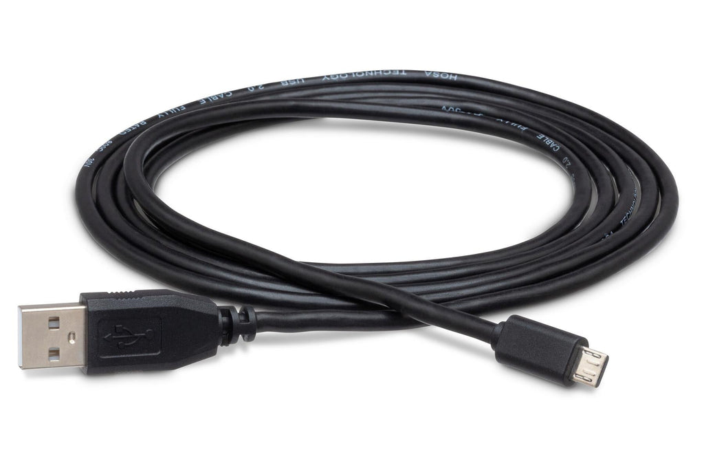 Hosa USB-206AC High Speed USB Type A to Micro-B Cable 6 foot