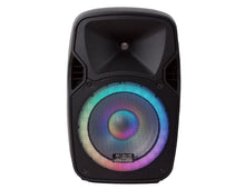 Load image into Gallery viewer, USPROBAT12 12&quot; Speaker PA System Wireless Mic Bluetooth Rechargeable + Stand