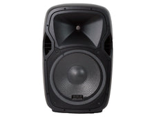 Load image into Gallery viewer, 15&quot; Wireless Portable PA Speaker System 3500W Powered Bluetooth Indoor &amp; Outdoor DJ Stereo Loudspeaker USB SD MP3 AUX Input Flashing Party Light FM Radio