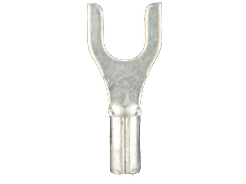 Install Bay USY8 Uninsulated Spade Terminal 12-10 Gauge #8 Package of 100