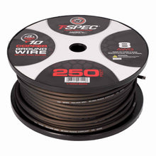 Load image into Gallery viewer, T-SPEC V10GW-8250 8 AWG 250ft Matte Black OFC Power Wire - v10 Series