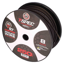 Load image into Gallery viewer, T-SPEC V10GW-8250 8 AWG 250ft Matte Black OFC Power Wire - v10 Series
