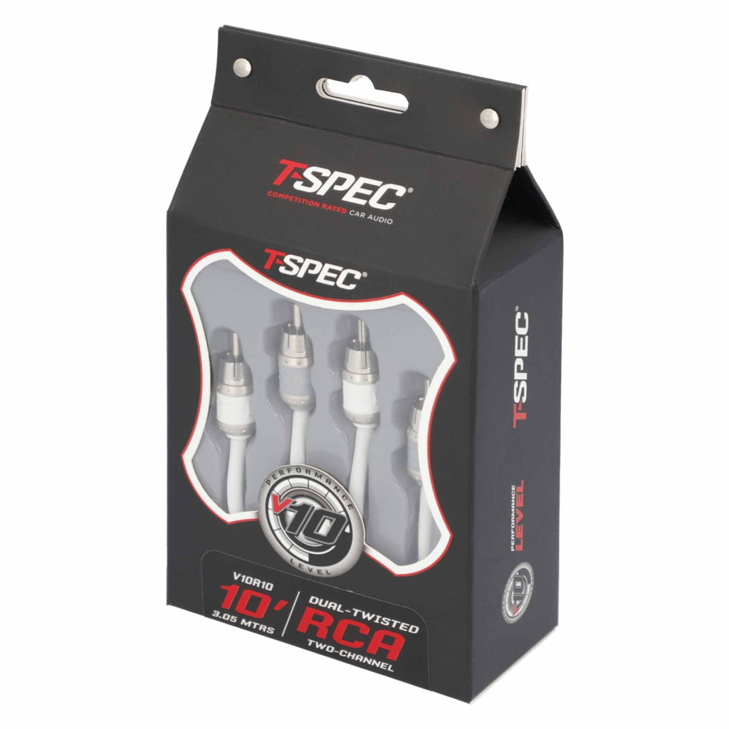 T-SPEC V10R10 RCA v10 Series 2-Channel Audio Cable - 10 FT
