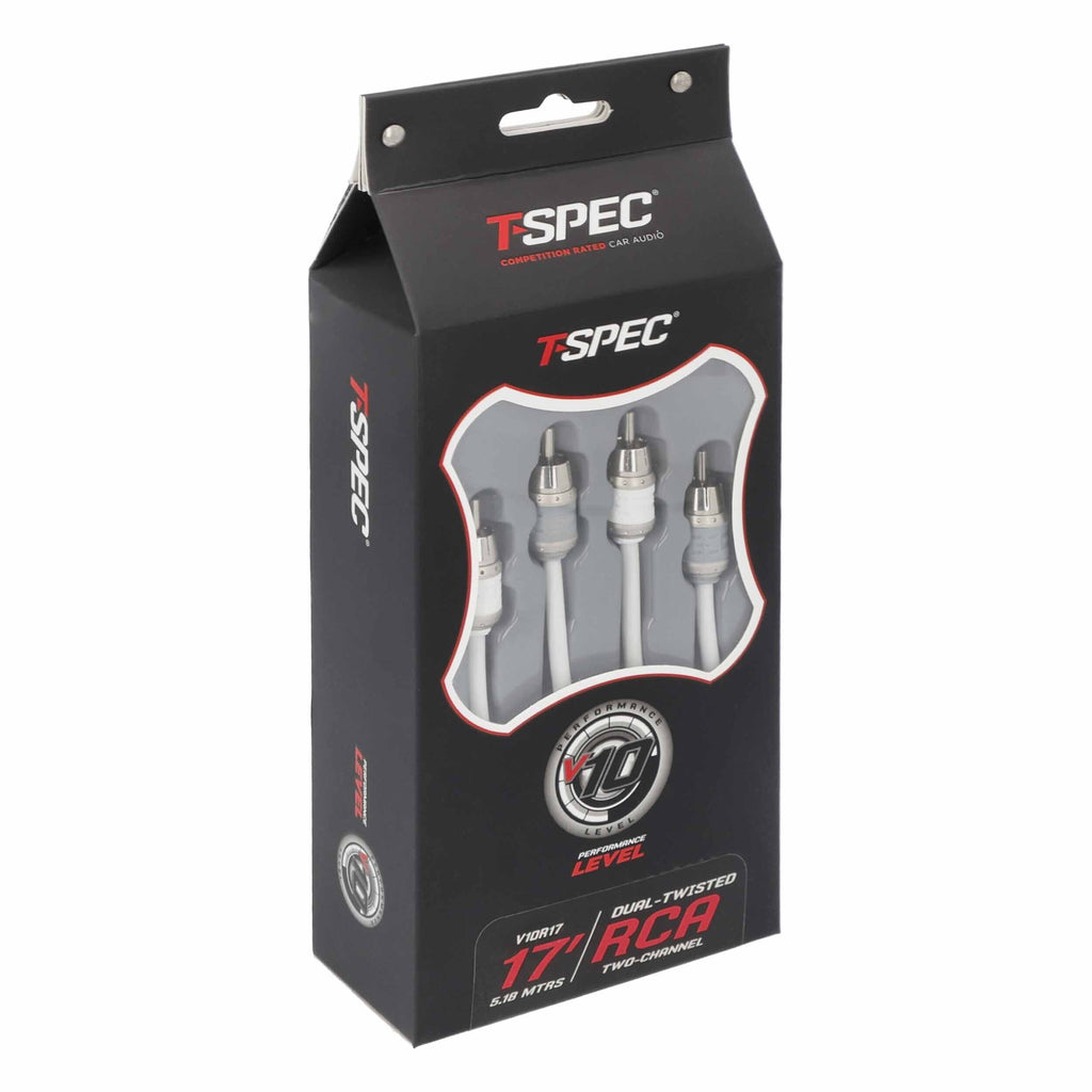 T-SPEC V10R17 RCA v10 Series 2-Channel Audio Cable - 17 FT