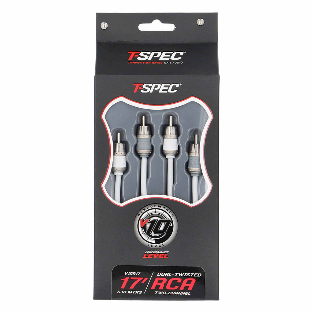 T-SPEC V10R17 RCA v10 Series 2-Channel Audio Cable - 17 FT