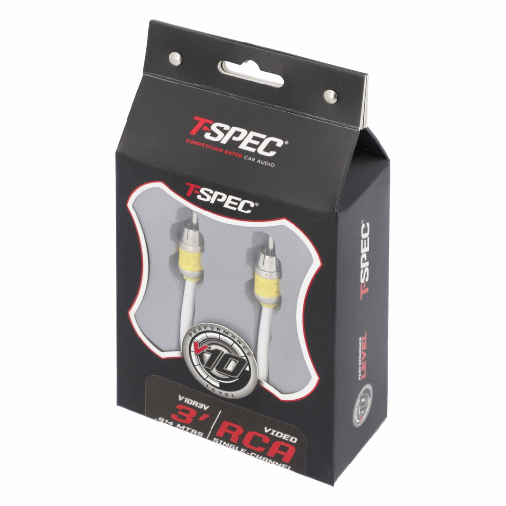 T-SPEC V10R3V V10 Series Single-Channel Video Cable - 3 FT