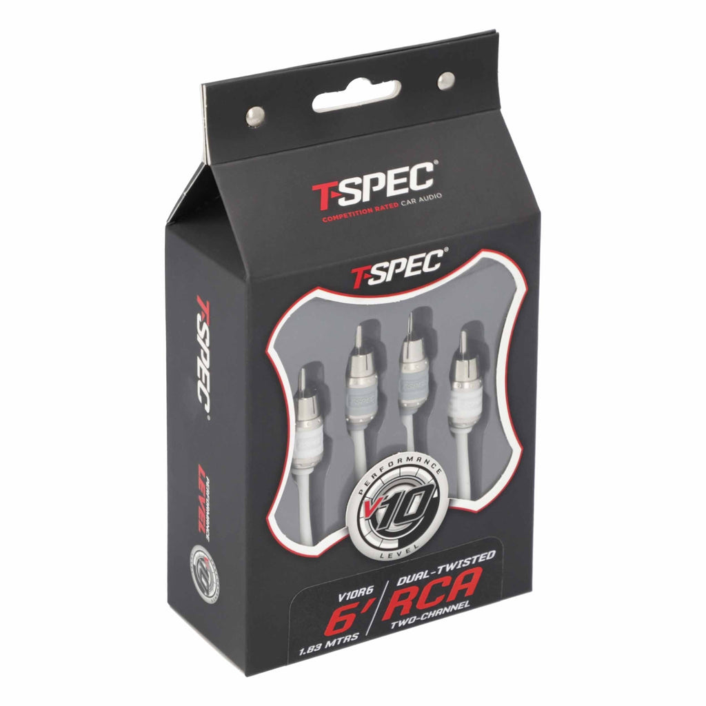 T-SPEC V10R6 RCA v10 Series 2-Channel Audio Cable - 6 FT