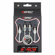 Charger l'image dans la galerie, T-SPEC V10R6 RCA v10 Series 2-Channel Audio Cable - 6 FT